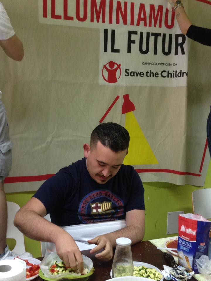 La cucina a casa di Cristina con Save the children 30